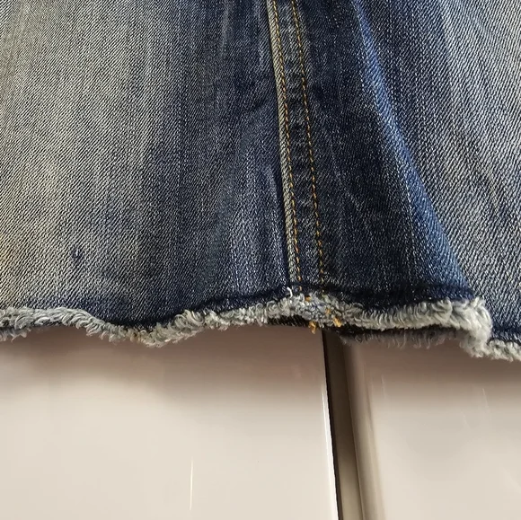 Bebe Jean Micro Mini - Picture 3 of 10